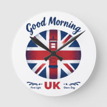 Buenos días Reino Unido - Union Jack & London Phon
