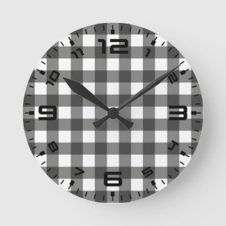 Reloj Redondo Mediano Búfalo blanco