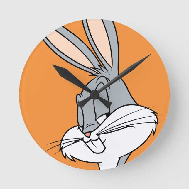 Reloj Redondo Mediano BUGS BUNNY™ Mirada lateral (Anverso)