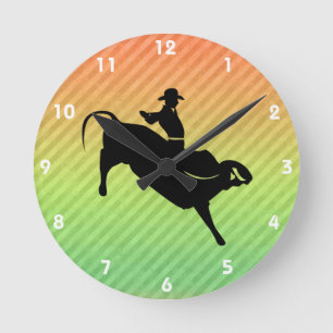 Reloj Redondo Mediano Bull Rider