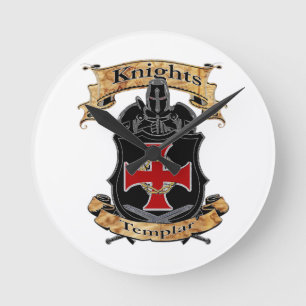 Reloj Redondo Mediano Caballeros Templar