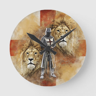 Reloj Redondo Mediano Caballeros Templar 001