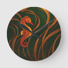 Caballito de mar Art Nouveau