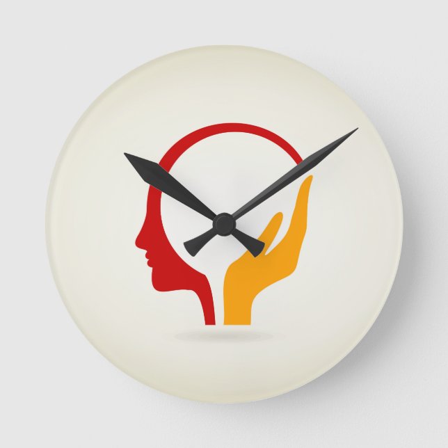 Reloj Redondo Mediano Cabeza (Anverso)