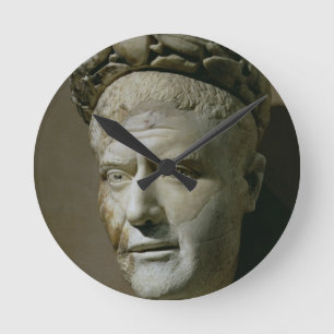 Reloj Redondo Mediano Cabeza de Philip el emperador árabe, romano