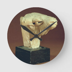 Reloj Redondo Mediano Cabeza del camello de la terracota, Mohenjodaro,