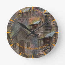 Cabina de piedra de familia rusa