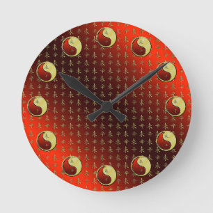 Reloj Redondo Mediano Cabra de Metal