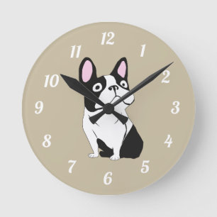 Reloj Redondo Mediano Cachorro lindo