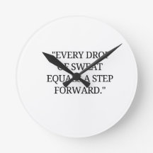 Cada gota de sudor es un paso adelante