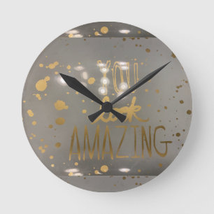 Reloj Redondo Mediano Cada vez que mires a la hora, RELOJ...