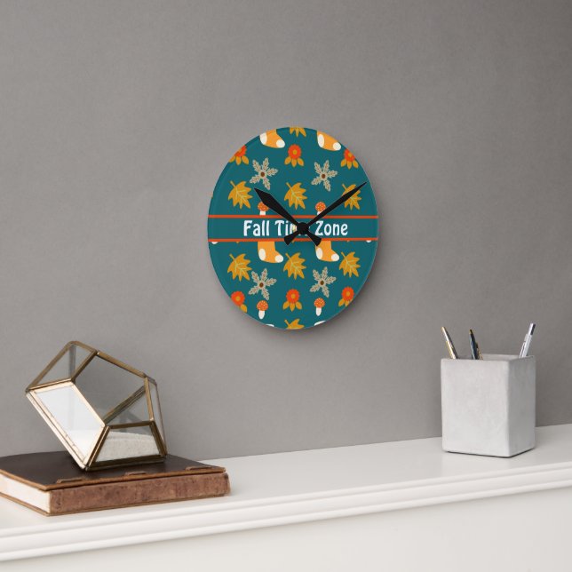 Reloj Redondo Mediano Caída (Oficina)