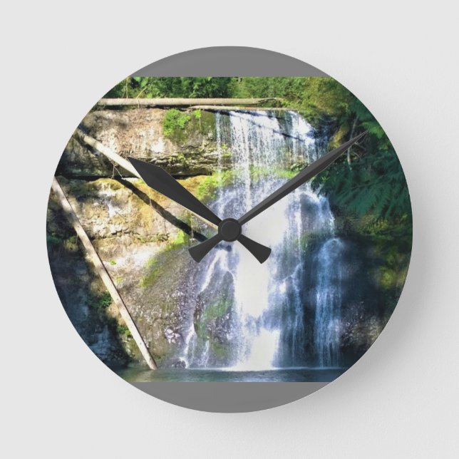 Reloj Redondo Mediano Caídas Norte Superior, OR (Anverso)