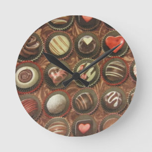 Reloj Redondo Mediano Caja de chocolate