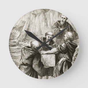 Reloj Redondo Mediano Caja del St. Brigit, 'del Trias Thaumaturga, o