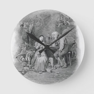 Reloj Redondo Mediano Caleb Plummer y su hija ciega, de 'Charle