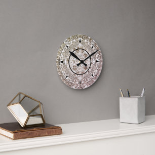 Reloj Redondo Mediano Calendario Disco Solar Azteca