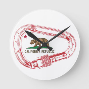 Reloj Redondo Mediano California Climbing Carabiner