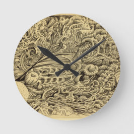 Reloj Redondo Mediano Cámara enferma_por Brian Benson