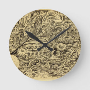 Reloj Redondo Mediano Cámara enferma_por Brian Benson