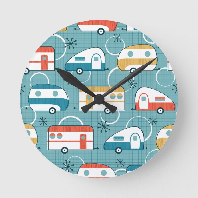 Reloj Redondo Mediano Caminos felices (Anverso)