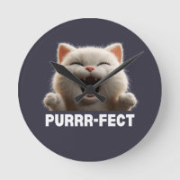 Camiseta Meme de Gato Divertido PURRR-FECTO