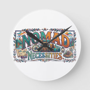 Reloj Redondo Mediano Camiseta Nomad Necessities