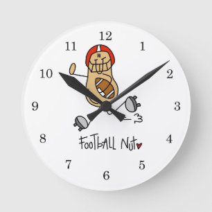 Reloj Redondo Mediano Camisetas y regalos de Football Nut