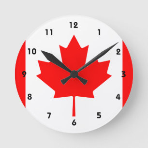 Reloj Redondo Mediano Canadá