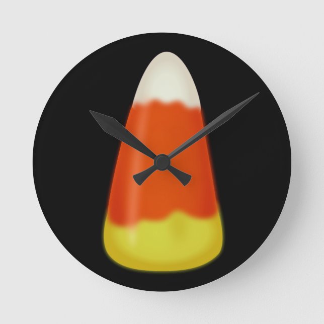 Reloj Redondo Mediano Candy Corn (Anverso)