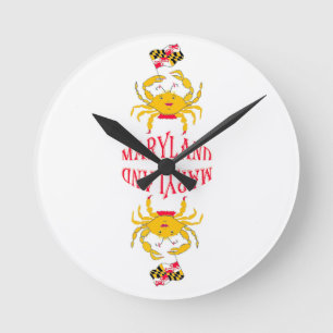 Reloj Redondo Mediano Cangrejo en Maryland
