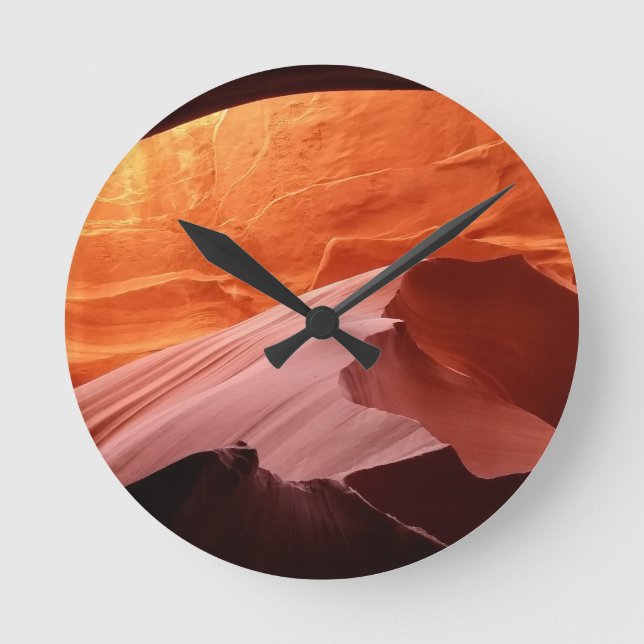 Reloj Redondo Mediano Cañón Antelope (Anverso)
