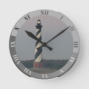 RELOJ REDONDO MEDIANO CAPE HATTERAS LIGHTHOUSE