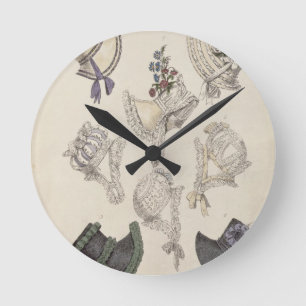 Reloj Redondo Mediano Capos del día, placa de moda de Reposi de