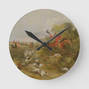 Reloj Redondo Mediano Capping on Hounds, Bachelor's Hall, 1836 (oil on c