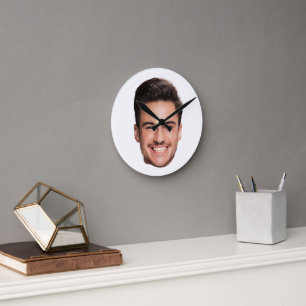 Reloj Redondo Mediano Cara Personalizada