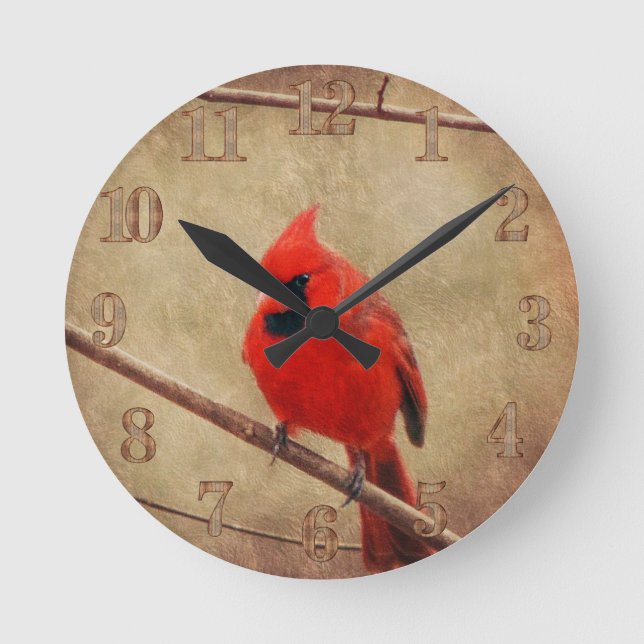 Reloj Redondo Mediano Cardinal (Anverso)