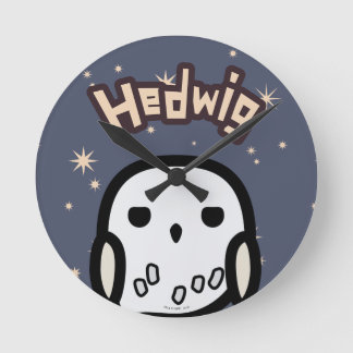 Reloj Redondo Mediano Caricatura de Hedwig Arte