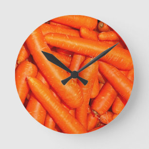RELOJ REDONDO MEDIANO CARROTS