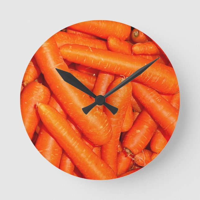 RELOJ REDONDO MEDIANO CARROTS   (Anverso)