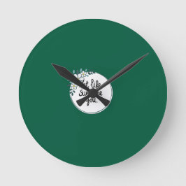 Reloj Redondo Mediano Cartão Vibes