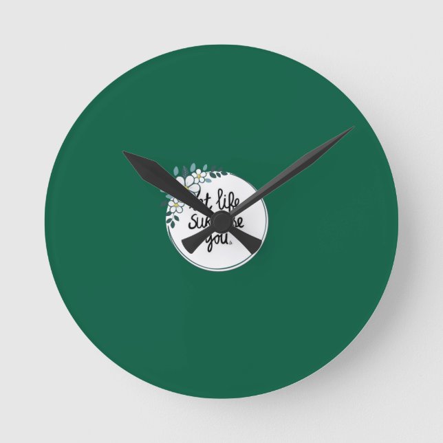 Reloj Redondo Mediano Cartão Vibes  (Anverso)