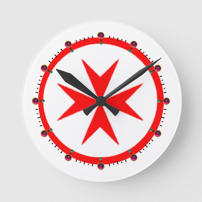 Reloj Redondo Mediano Cartel de la Marina Toscana Medici (Anverso)