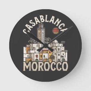 Reloj Redondo Mediano casablanca marruecos
