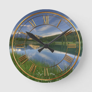 Reloj Redondo Mediano Cascade Ponds Canada