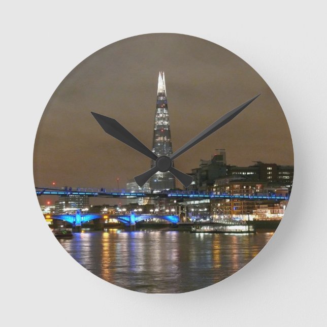 Reloj Redondo Mediano ¡Casco - Londres estupendo! (Anverso)