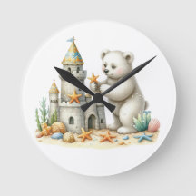Castillos de arena y osos de peluche