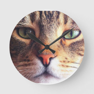 Reloj Redondo Mediano Cat Face