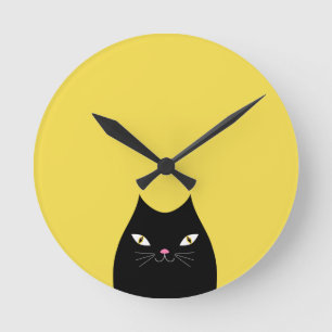 Reloj Redondo Mediano Cat Nap Time