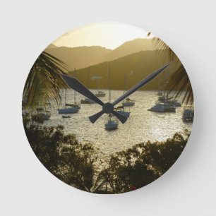 Reloj Redondo Mediano Catamaranes y veleros
